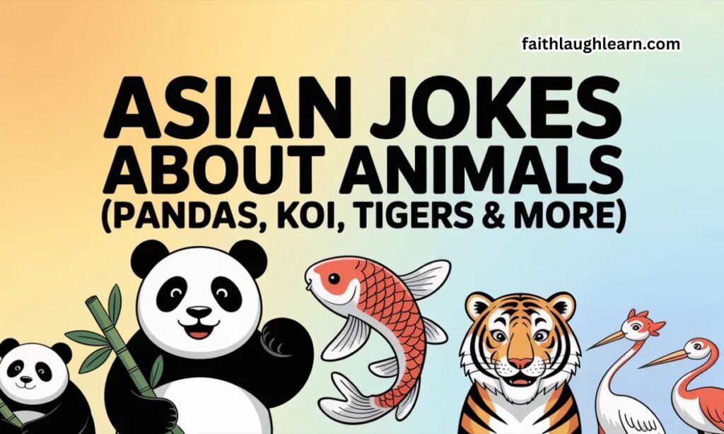Asian Jokes About Animals (Pandas, Koi, Tigers & More)