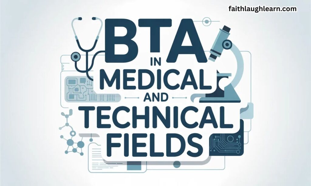 BTA in Medical and Technical Fields