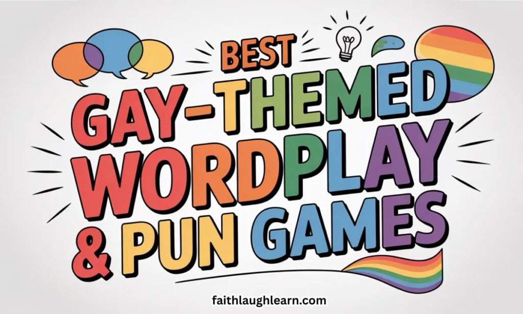 Best Gay-Themed Wordplay & Pun Games