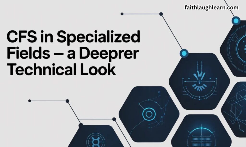 CFS in Specialized Fields — A Deeper Technical Look