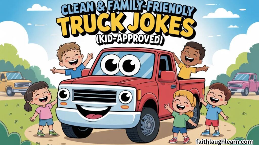 Clean & Family-Friendly Truck Jokes (Kid-Approved)