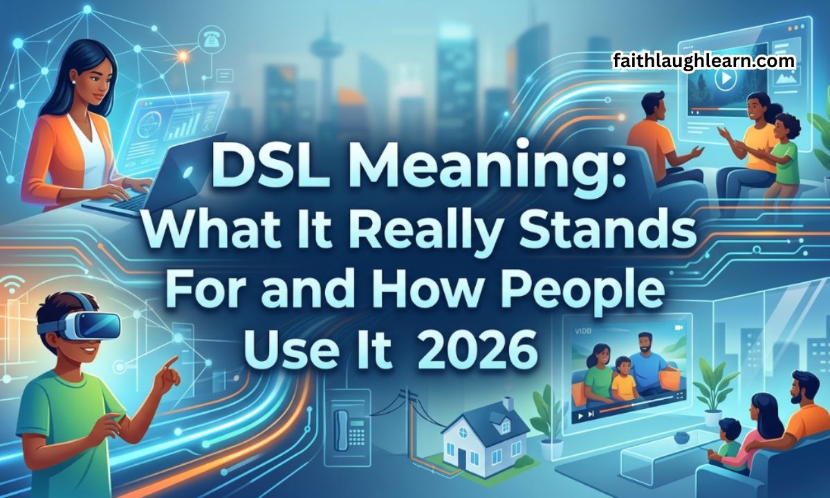 DSL Meaning: What It Really Stands For and How People Use It 2026