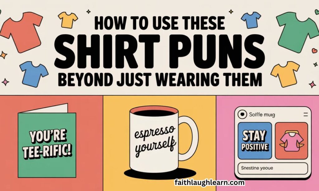 How to Use These Shirt Puns Beyond Just Wearing Them