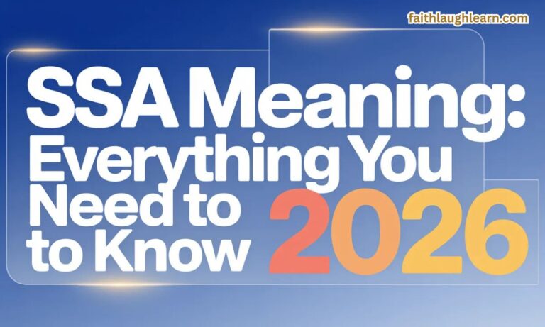 SSA Meaning: Everything You Need to Know 2026