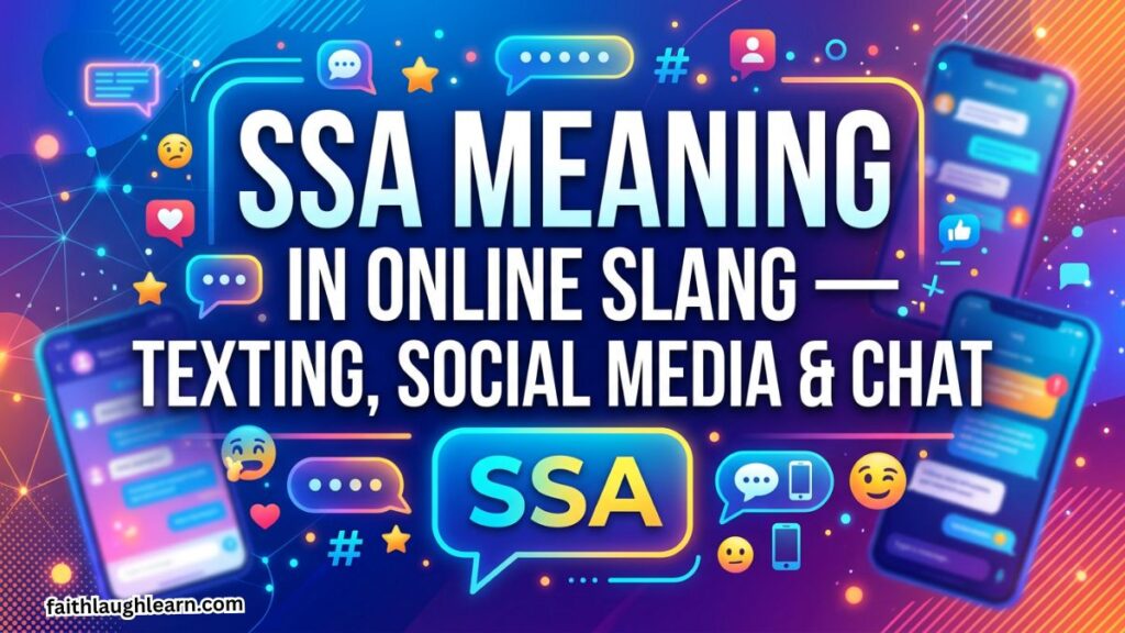 SSA Meaning in Online Slang — Texting, Social Media & Chat