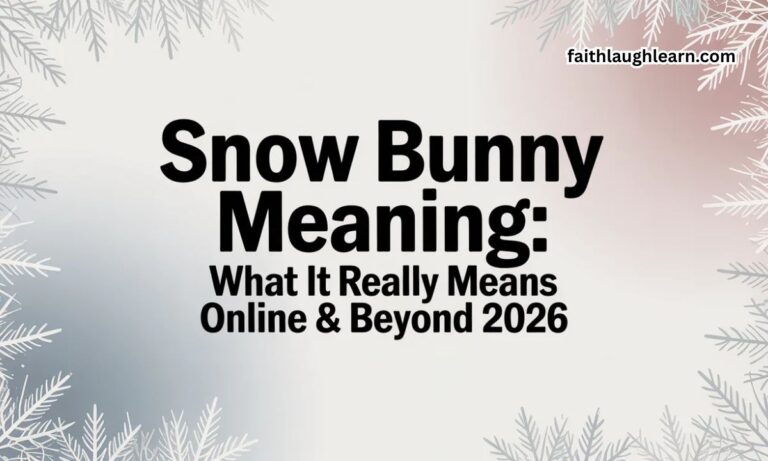 Snow Bunny Meaning: What It Really Means Online & Beyond 2026