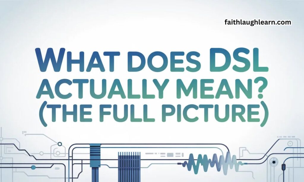 What Does DSL Actually Mean? (The Full Picture)