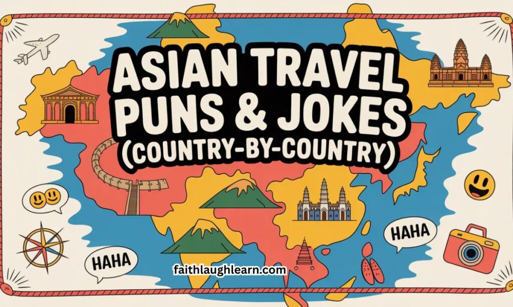 "Asian Travel Puns & Jokes (Country-by-Country)