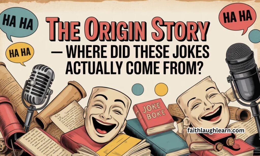 "The Origin Story — Where Did These Jokes Actually Come From?"