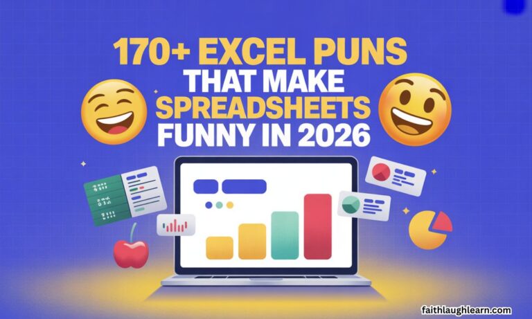 170+ Excel Puns That Make Spreadsheets Funny in 2026📊😂 