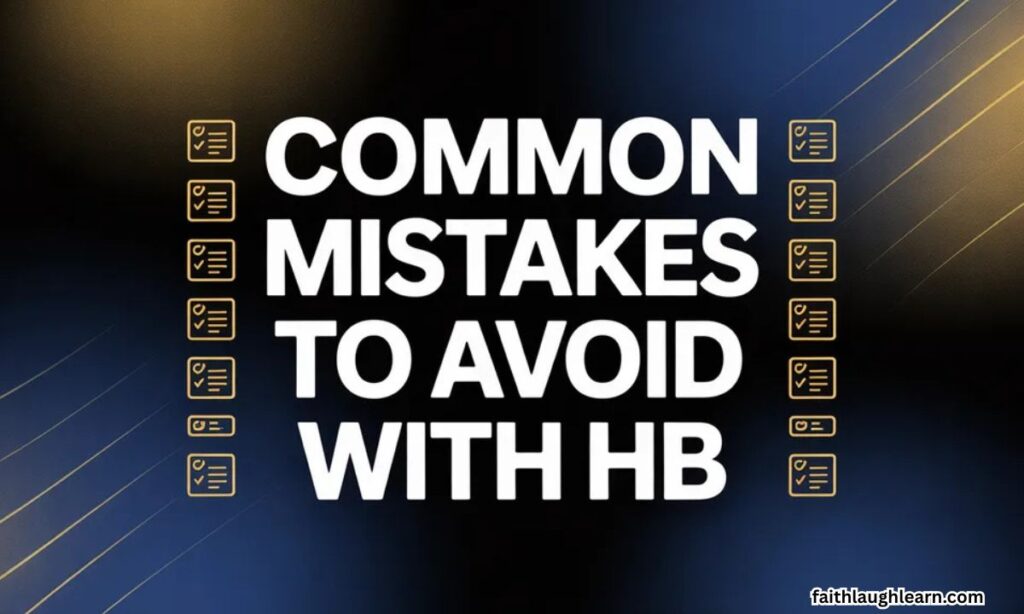Common Mistakes to Avoid With HB