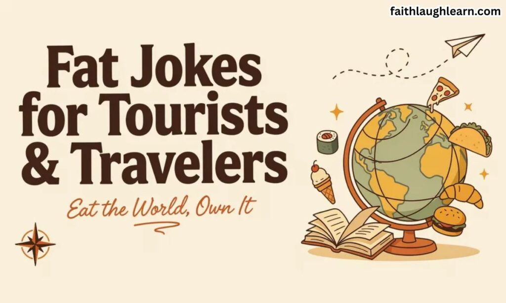 Fat Jokes for Tourists & Travelers — Eat the World, Own It