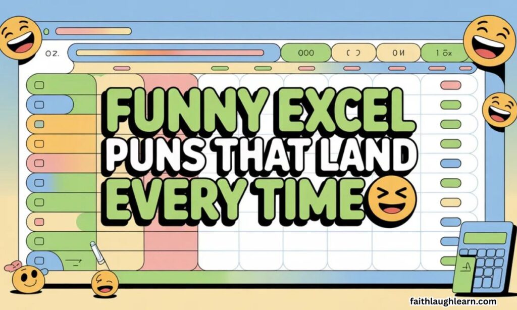 Funny Excel Puns That Land Every Time 😆