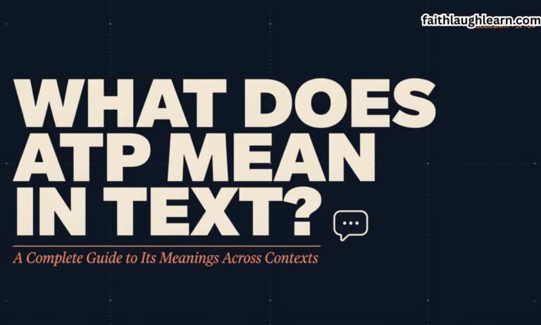 What Does ATP Mean in Text A Complete Guide to Its Meanings Across Contexts