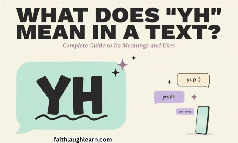 What Does “YH” Mean in a Text? Complete Guide to Its Meanings and Uses