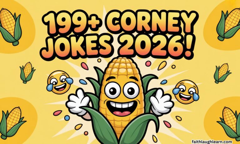 🌽 199+ Corney Jokes That Are So Bad… They’re Actually Amazing Fpor 2026!😂