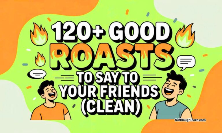 good roasts to say to your friends