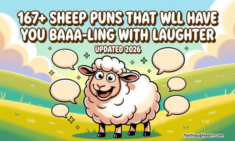 167+ Sheep Puns That Will Have You Baaaa-ling with Laughter(Updated 2k26) 