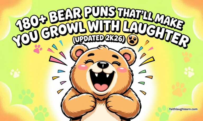 180+ Bear Puns That’ll Make You Growl with Laughter(Updated 2k26) 🐻😂