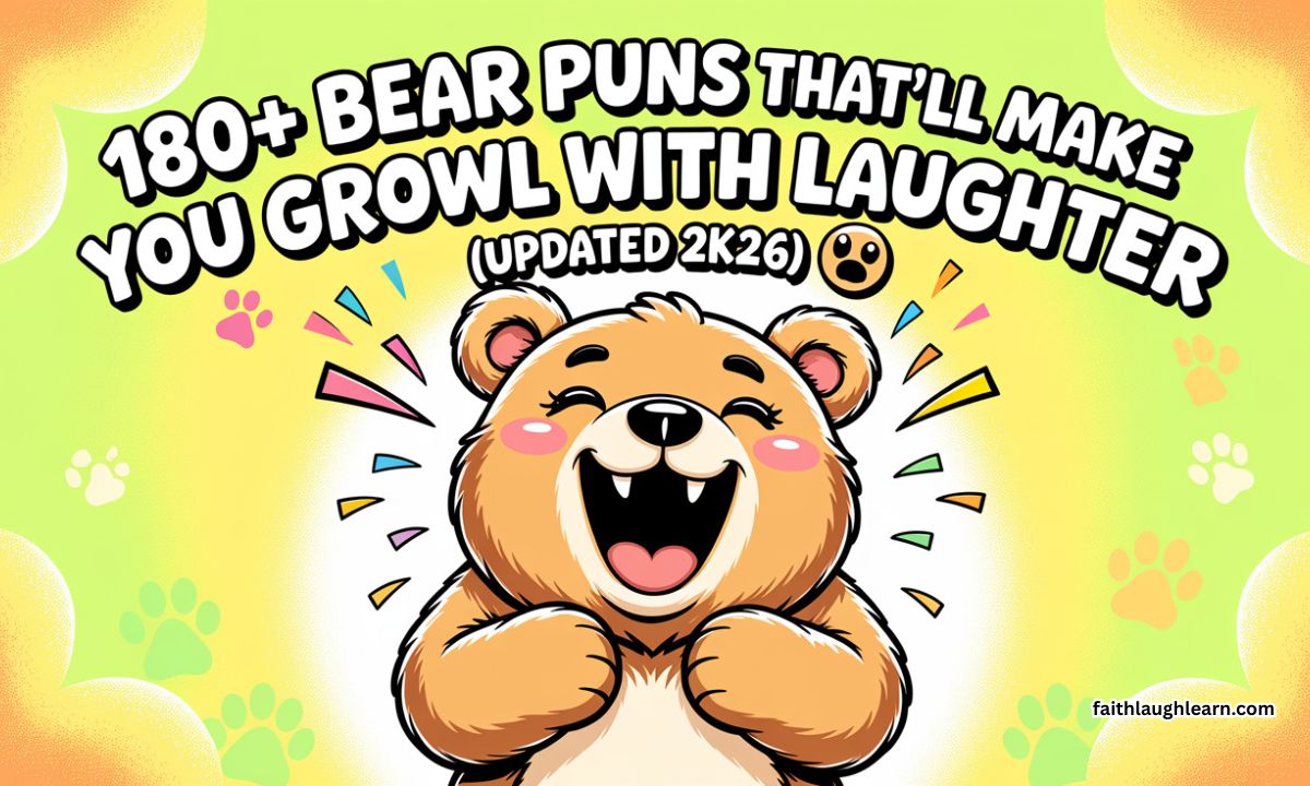 180+ Bear Puns That’ll Make You Growl with Laughter(Updated 2k26) 🐻😂