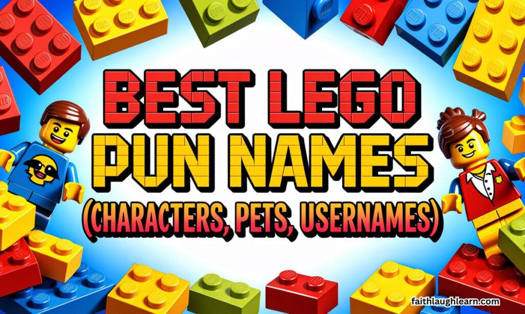 Best Lego Pun Names (Characters, Pets, Usernames)