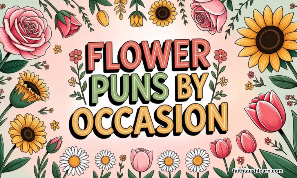 Flower Puns by Occasion