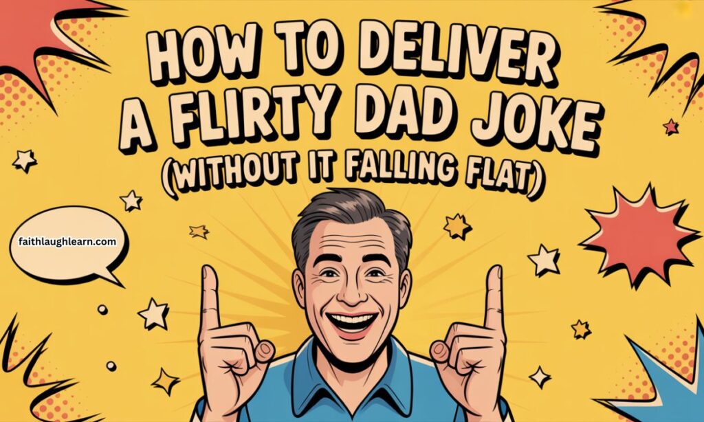 How to Deliver a Flirty Dad Joke (Without It Falling Flat)