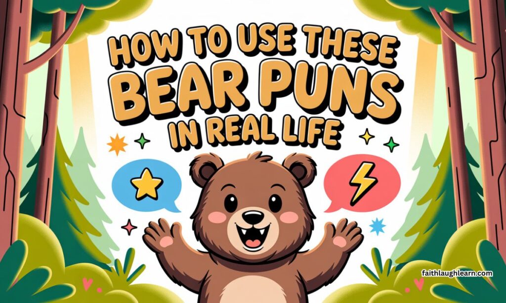 How to Use These Bear Puns in Real Life