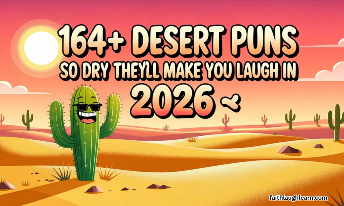 🌵 164+ Desert Puns So Dry They’ll Make You Laugh In 2k26 🌞