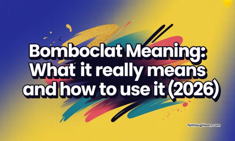 Bomboclat Meaning: What It Really Means and How to Use It (2026)