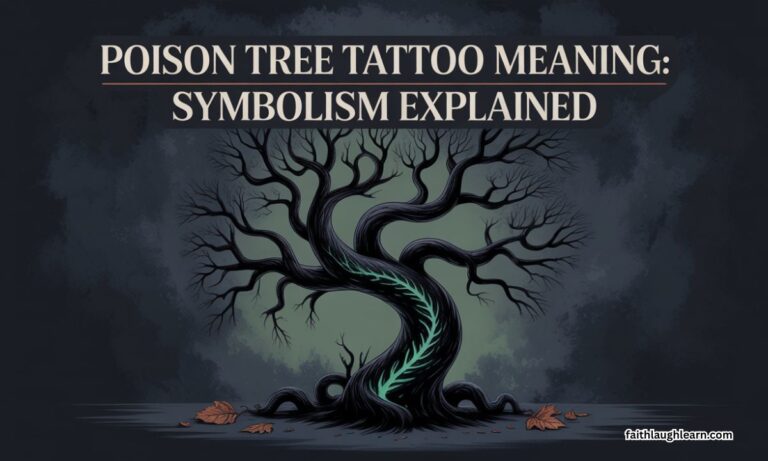 Poison Tree Tattoo Meaning: Symbolism Explained