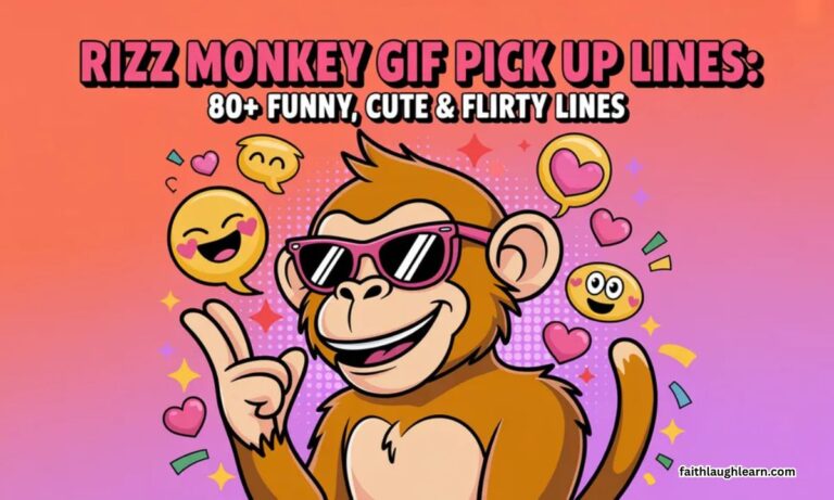 Rizz Monkey GIF Pick Up Lines: 80+ Funny, Cute & Flirty Lines