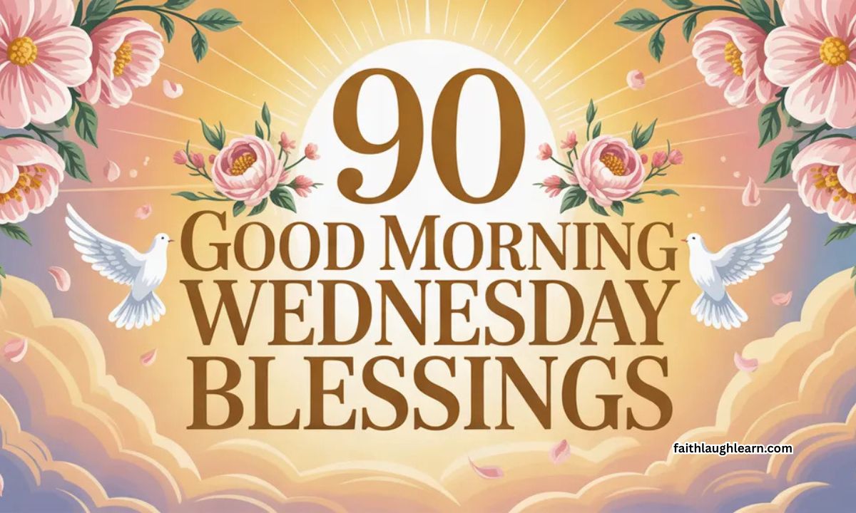90 Good Morning Wednesday Blessings: Joyful Prayers & Love