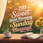 Sweet Good Morning Sunday Message
